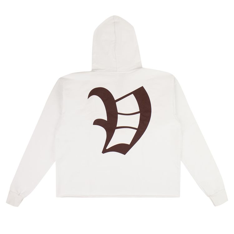 Vlone Logo Hooded Sweatshirt WhiteMarrow Red