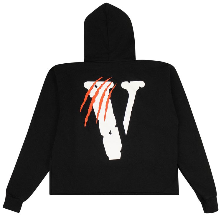 Vlone Black Panther Hooded Sweatshirt Black