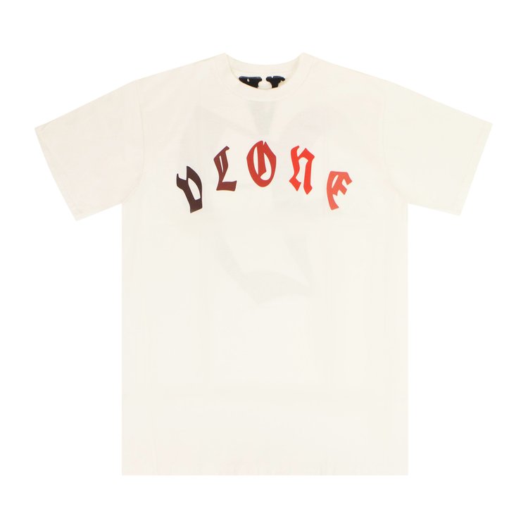 Vlone Logo T-Shirt 'White/Marrow Red'