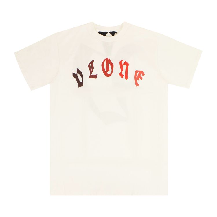 Vlone Logo T Shirt WhiteMarrow Red