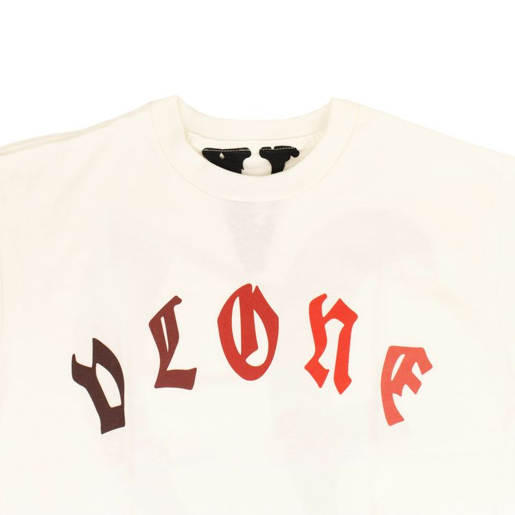Vlone Logo T Shirt WhiteMarrow Red