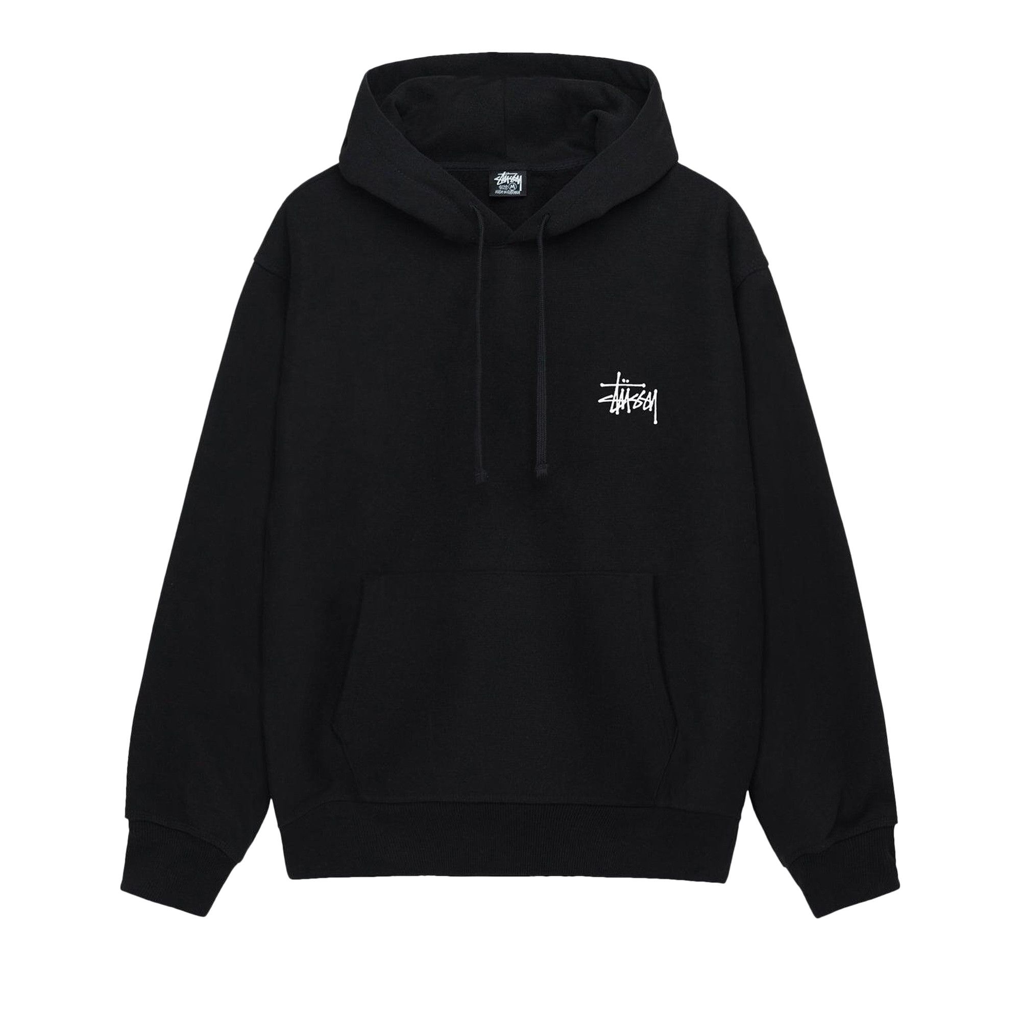 Buy Stussy Basic Hoodie Black 1925000 BLAC GOAT UK
