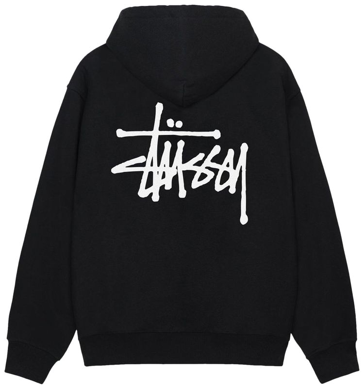 Stussy Basic Hoodie Black