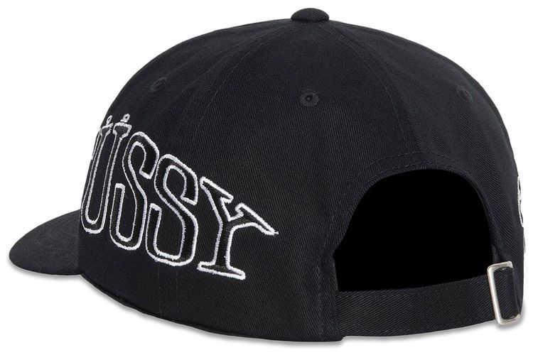 Stussy Arc Low Pro Strapback Hat Black