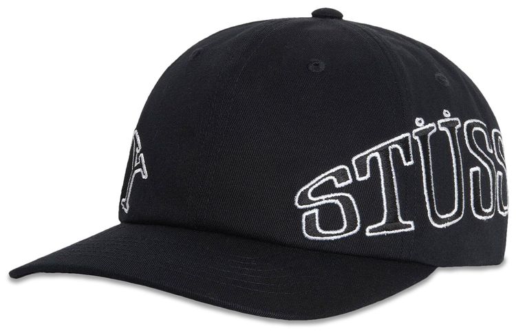 Stussy Arc Low Pro Strapback Hat Black
