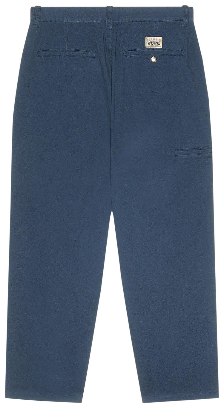 Stussy Workgear Twill Trousers Navy