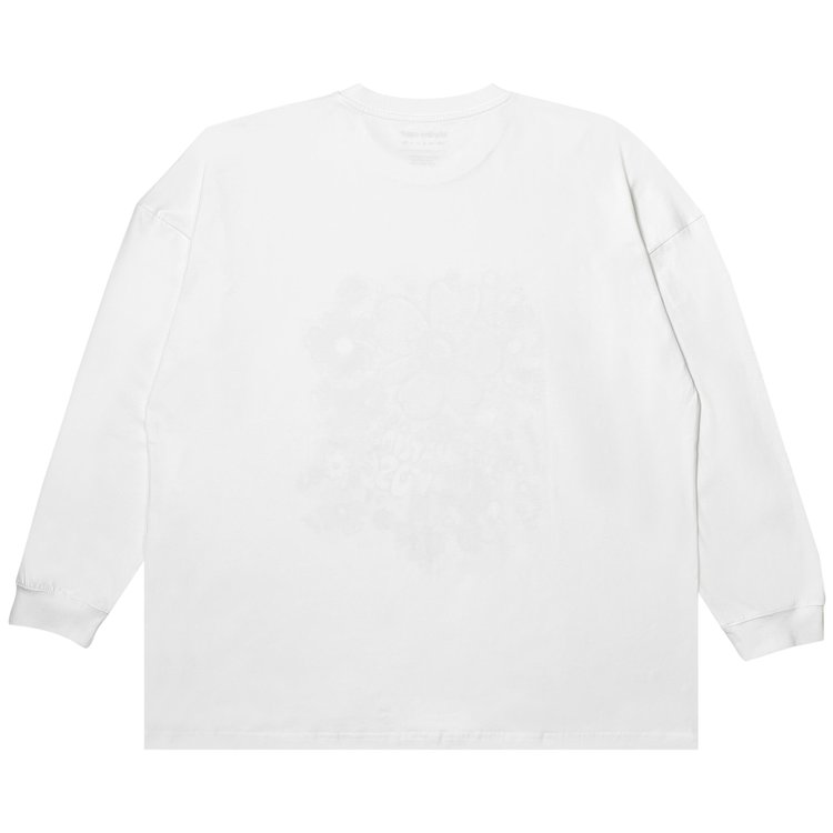 Martine Rose Oversized Long Sleeve Tee White