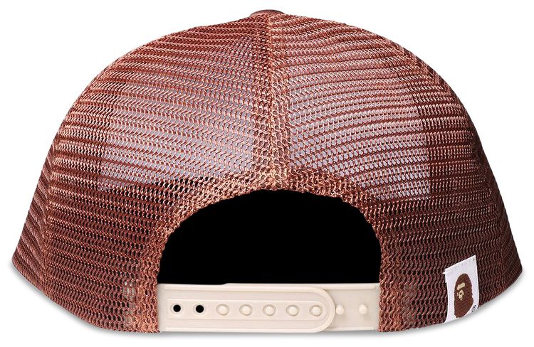 BAPE College Mesh Cap Olive