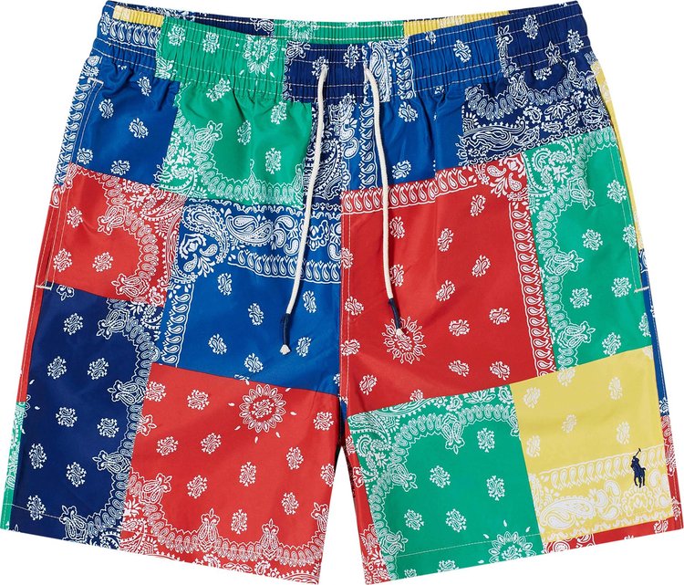 Polo Ralph Lauren Traveler Swim Trunk Archival Bandana