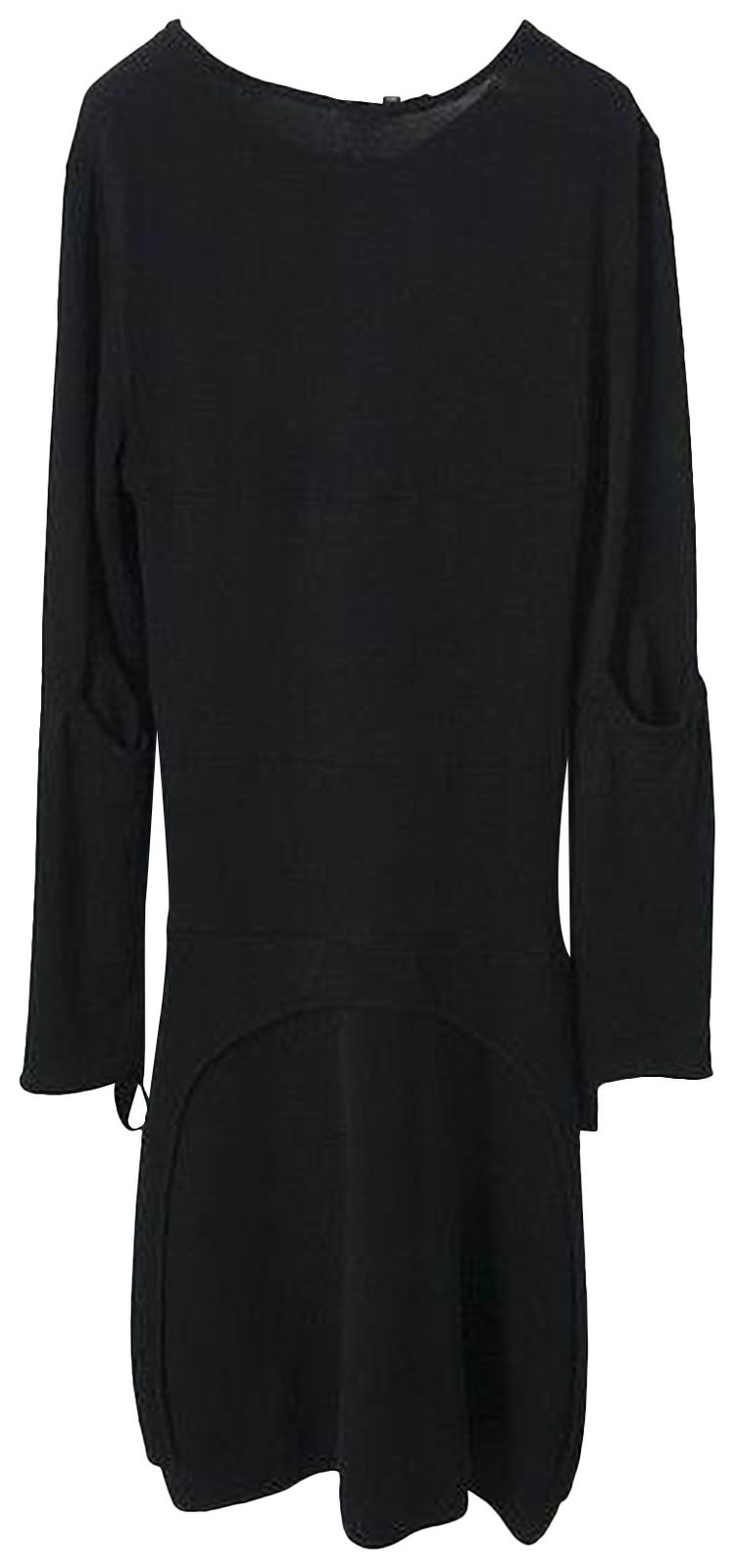 Vintage Helmut Lang Cut Out Bondage Dress Black