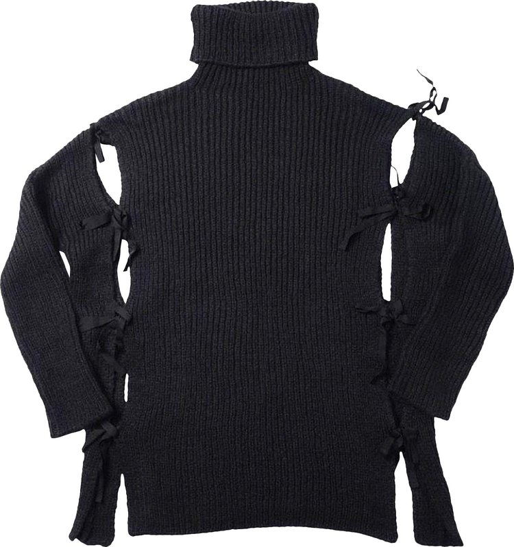 Ann Demeulemeester Knitted Turtleneck Claudio 'Black'