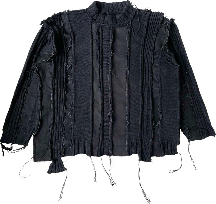 Vintage Craig Green Reworked Panelled Sweater 'Black'