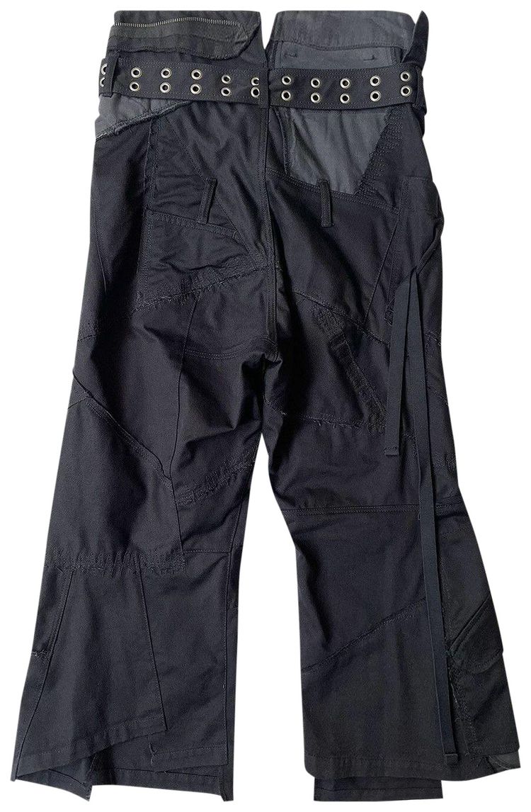 Vintage Junya Watanabe Reworked Cargo Trousers Black