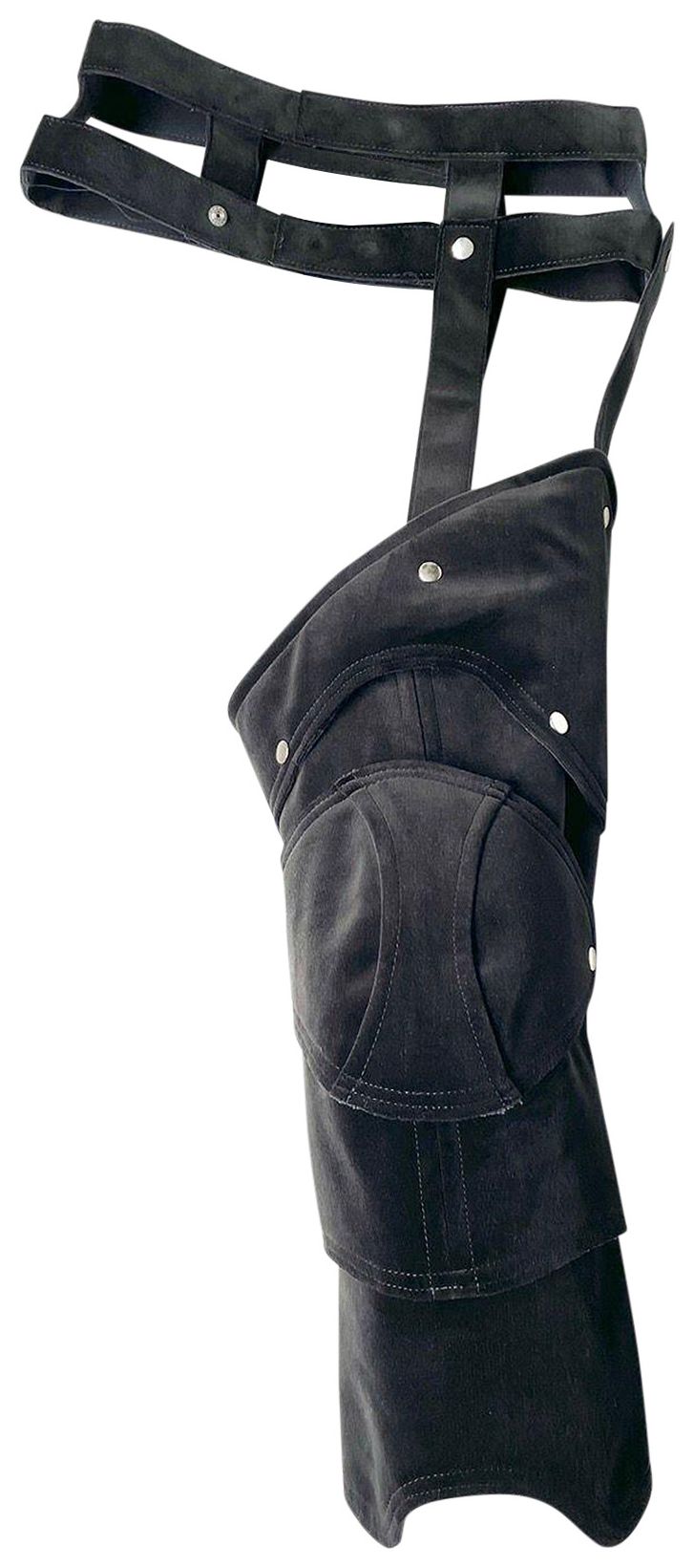 Comme des Garcons Plaid Armour Chaps Multicolor