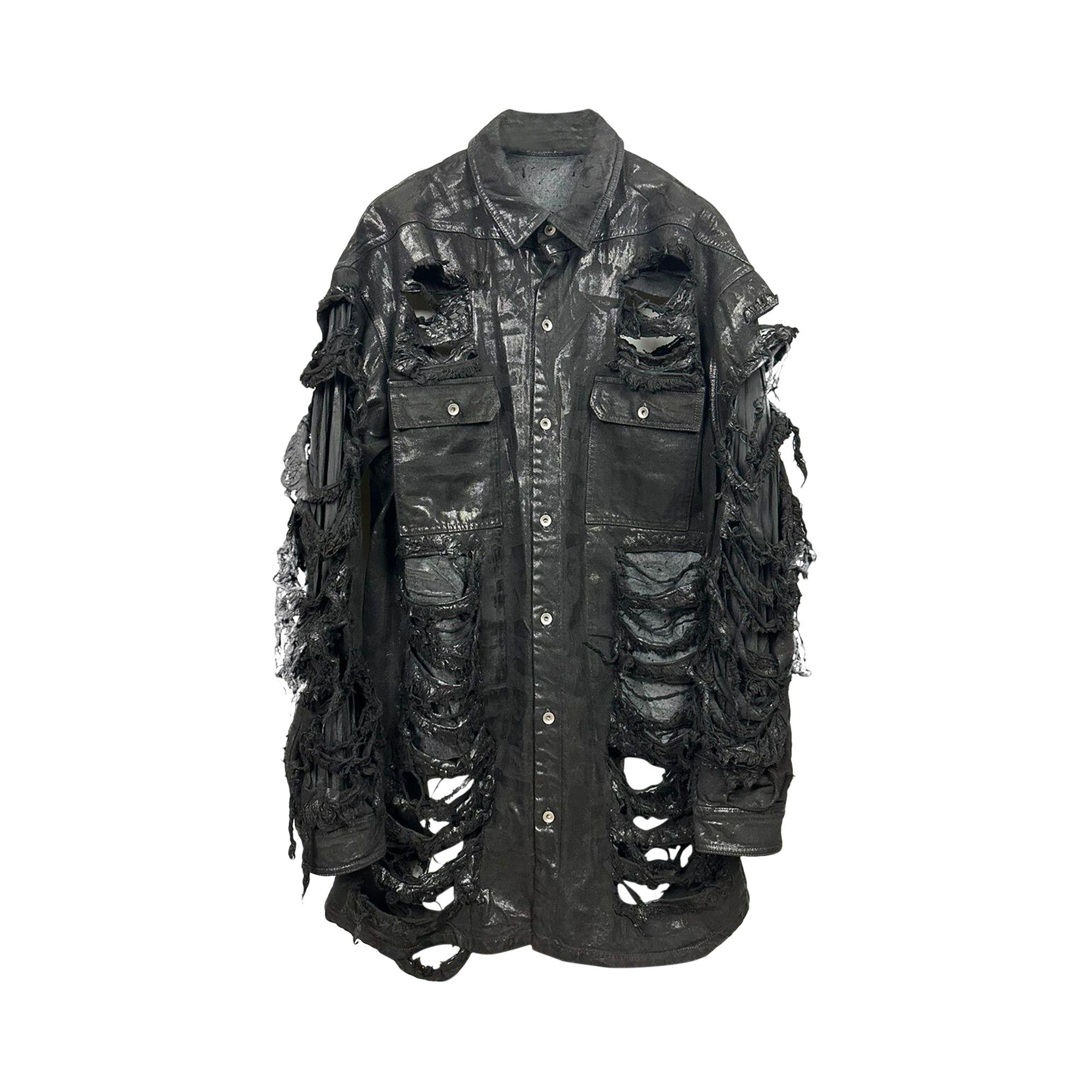 Rick owens drkshdw denim jacket hot sale