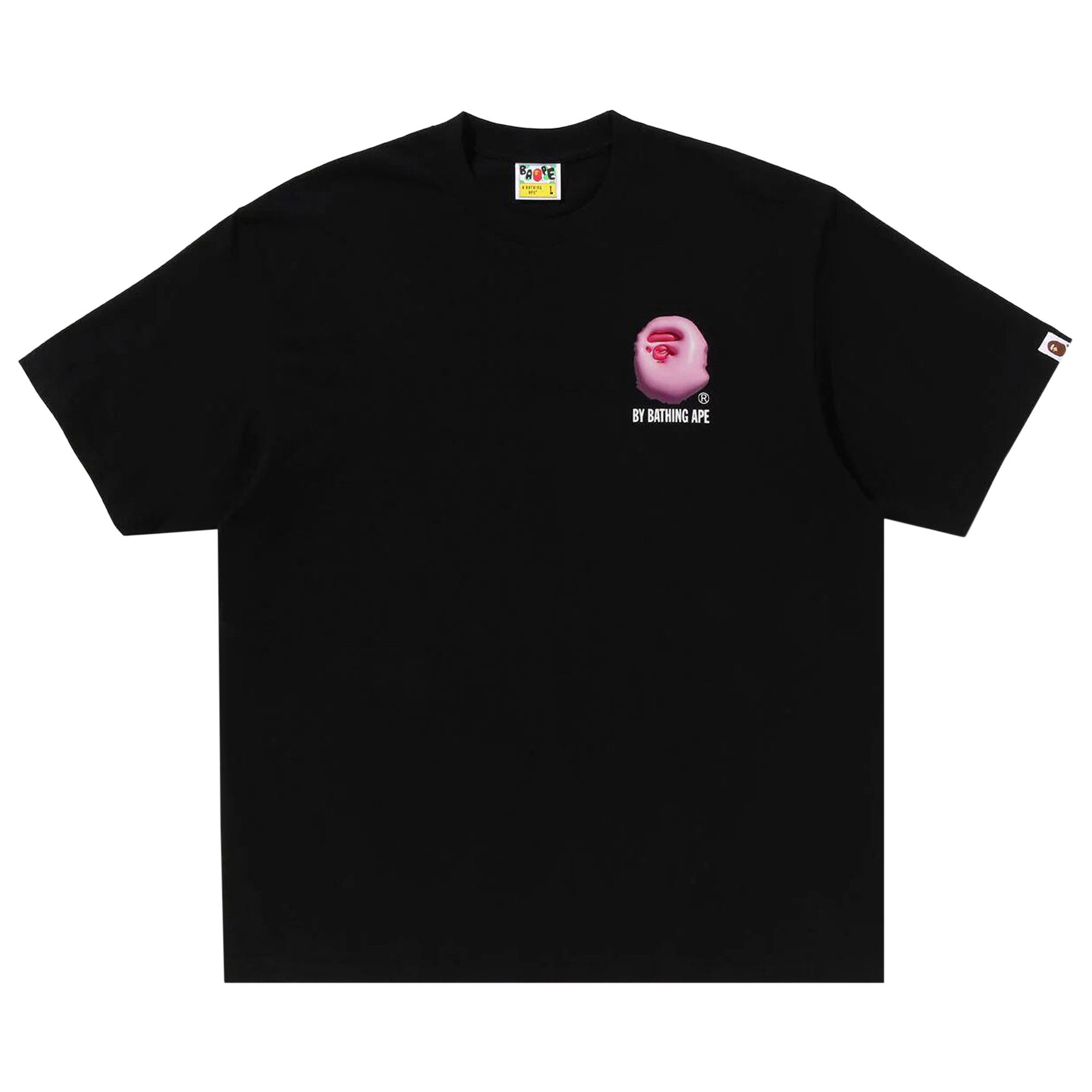 Buy BAPE 3D Art Ape Head Relaxed Fit Tee 'Black' - 1K30 110