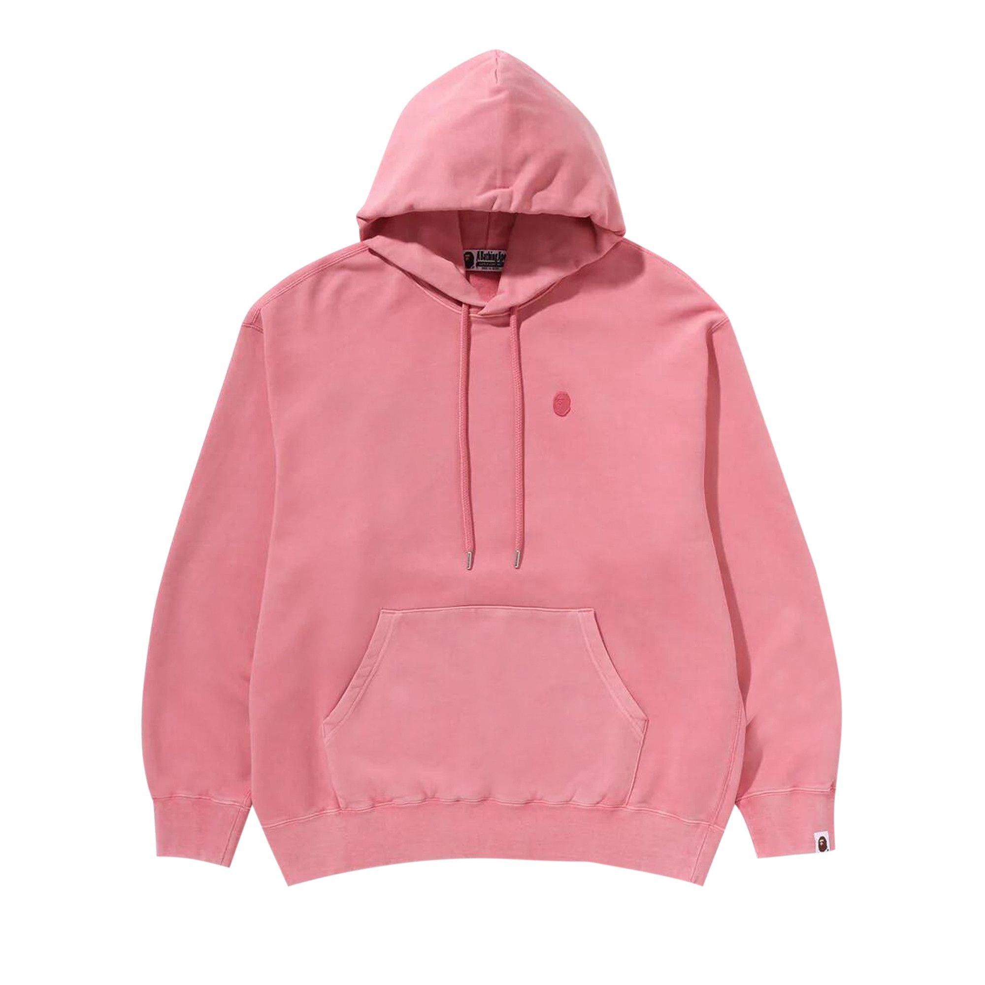 Buy BAPE Ape Head One Point Garment Dye Pullover Hoodie Pink 1K30 114 309 PINK GOAT AU