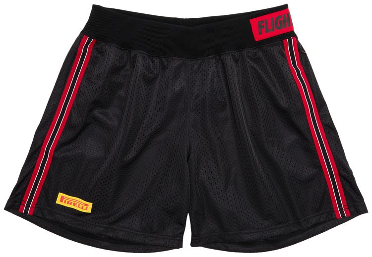 PIRELLI X FLIGHT CLUB MESH SHORTS