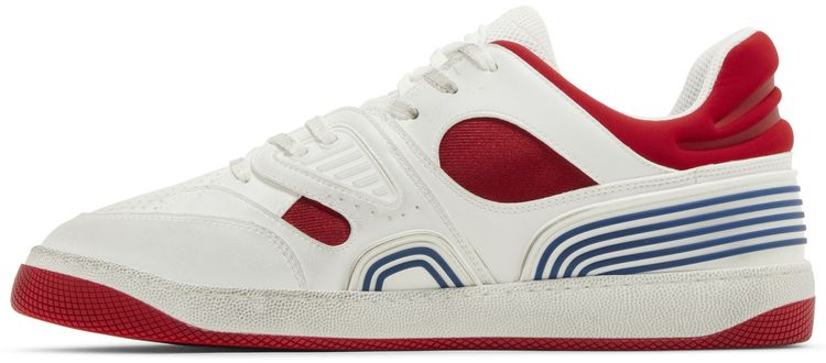 Gucci Basket Low White Demetra Red