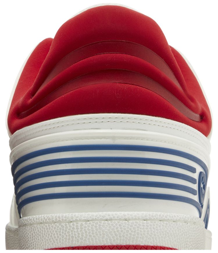 Gucci Basket Low White Demetra Red