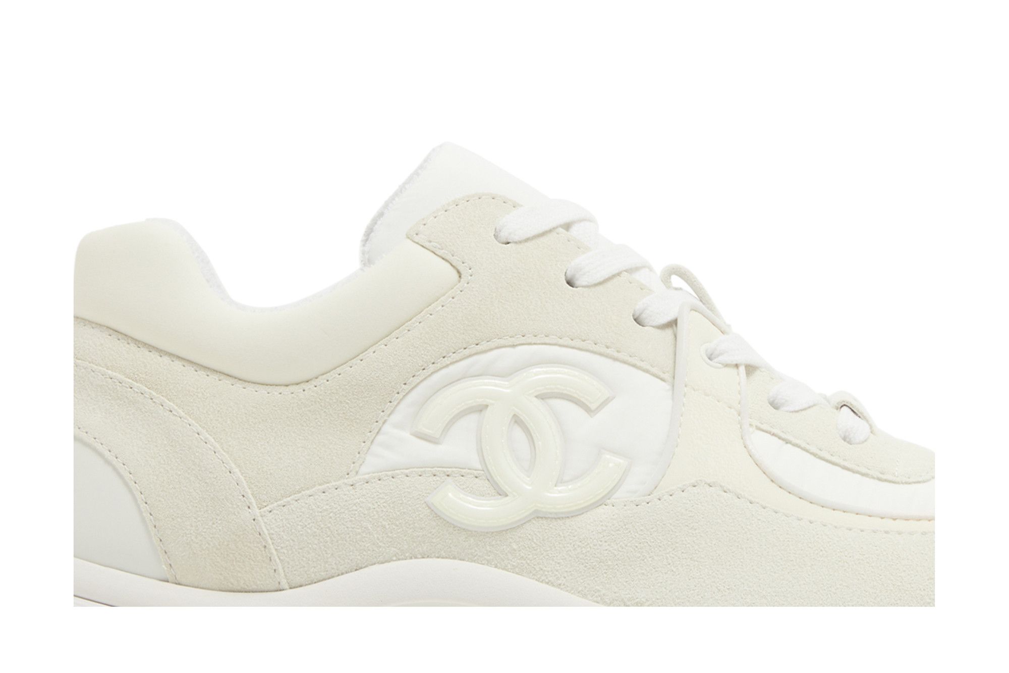 Buy Chanel CC Logo Sneaker White G34361 Y53536 0I259 GOAT UK