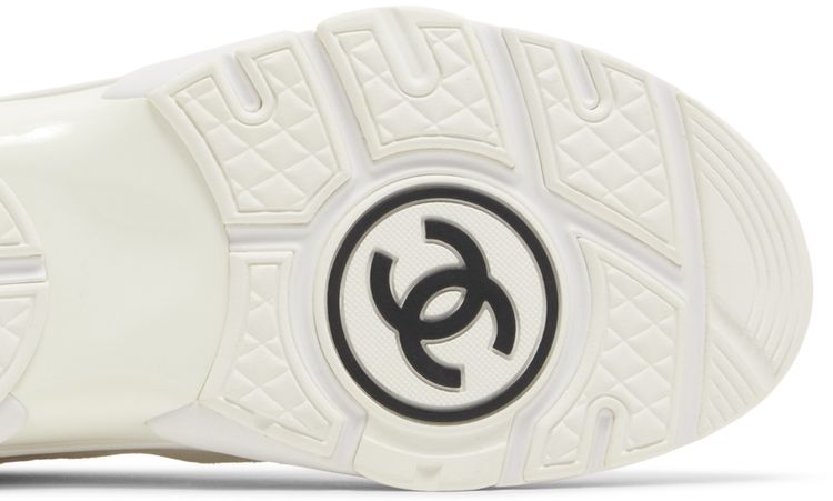 Chanel CC Logo Sneaker White