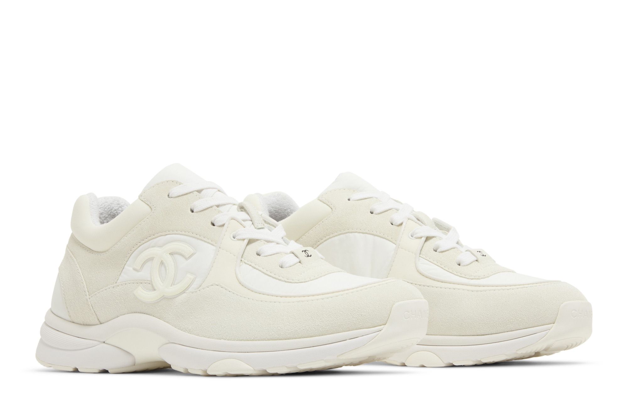 Buy Chanel CC Logo Sneaker 'White' - G34361 Y53536 0I259