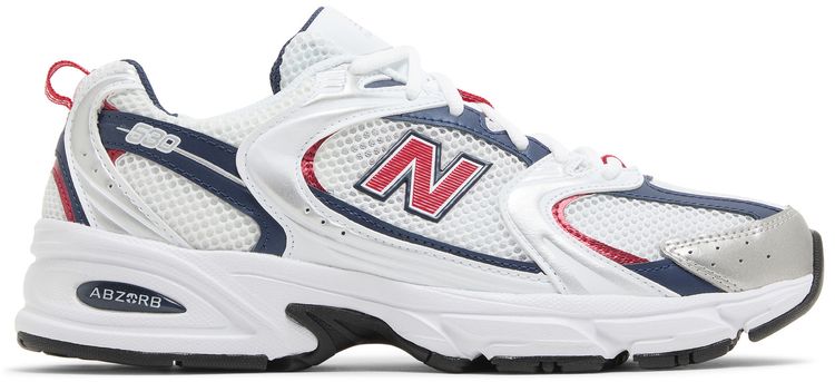 New Balance 530 White Team Red Navy