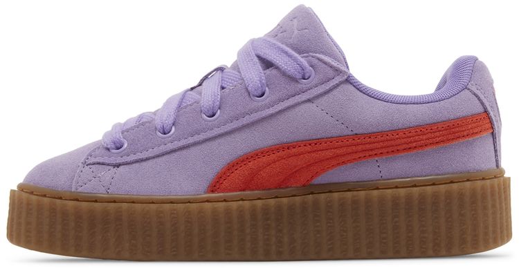 Fenty x Puma Creeper Phatty Big Kid Lavender Burnt Red