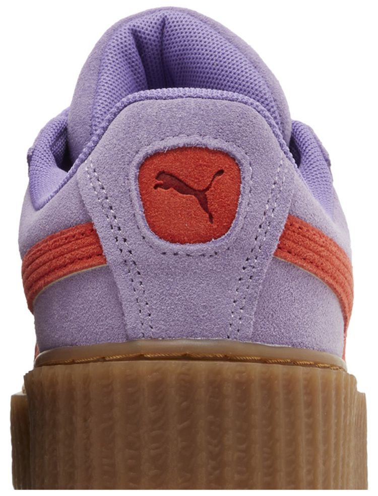 Fenty x Puma Creeper Phatty Big Kid Lavender Burnt Red
