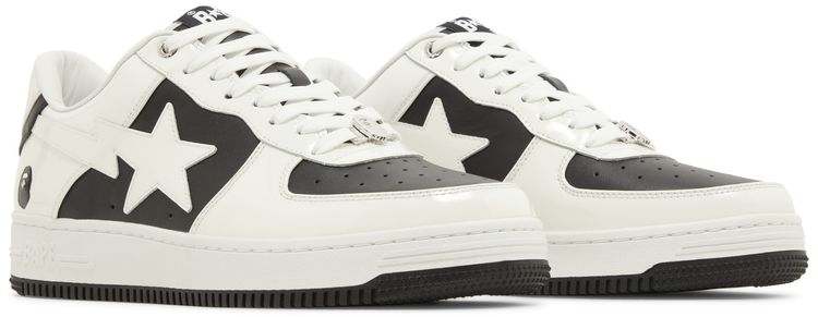 Bapesta 6 Patent Leather Pack   Black