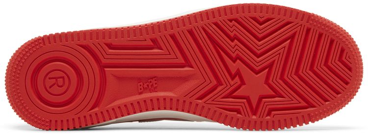 Bapesta 6 Patent Leather Pack   Red