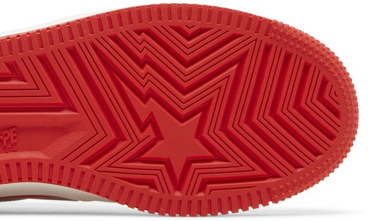 Bapesta 6 Patent Leather Pack   Red