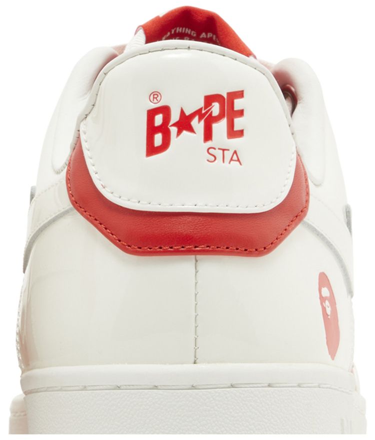 Bapesta 6 Patent Leather Pack   Red