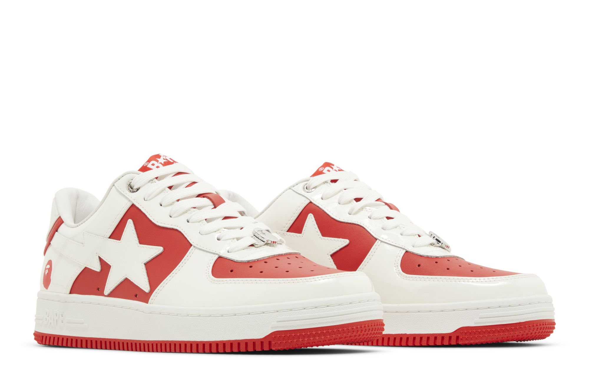 Buy Bapesta #6 'Patent Leather Pack - Red' - 1K30191328 RED | GOAT