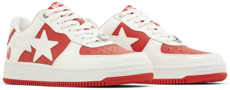 Bapesta 6 Patent Leather Pack   Red