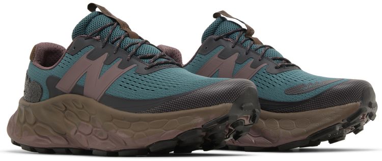 New Balance Fresh Foam X More Trail v3 New Spruce Dark Mushroom