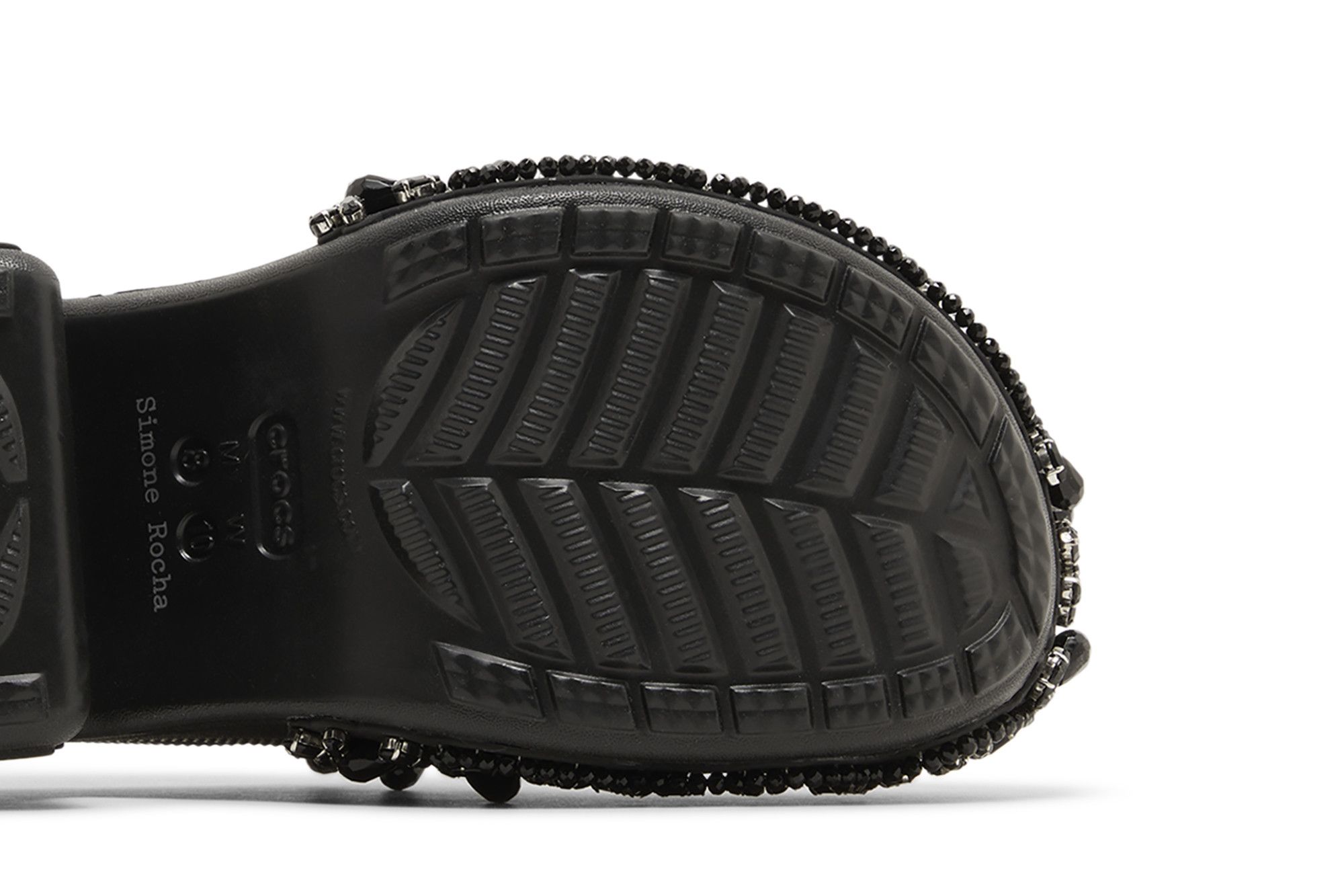 Buy Simone Rocha x Siren Clog 'Black' - 210142 001 | GOAT