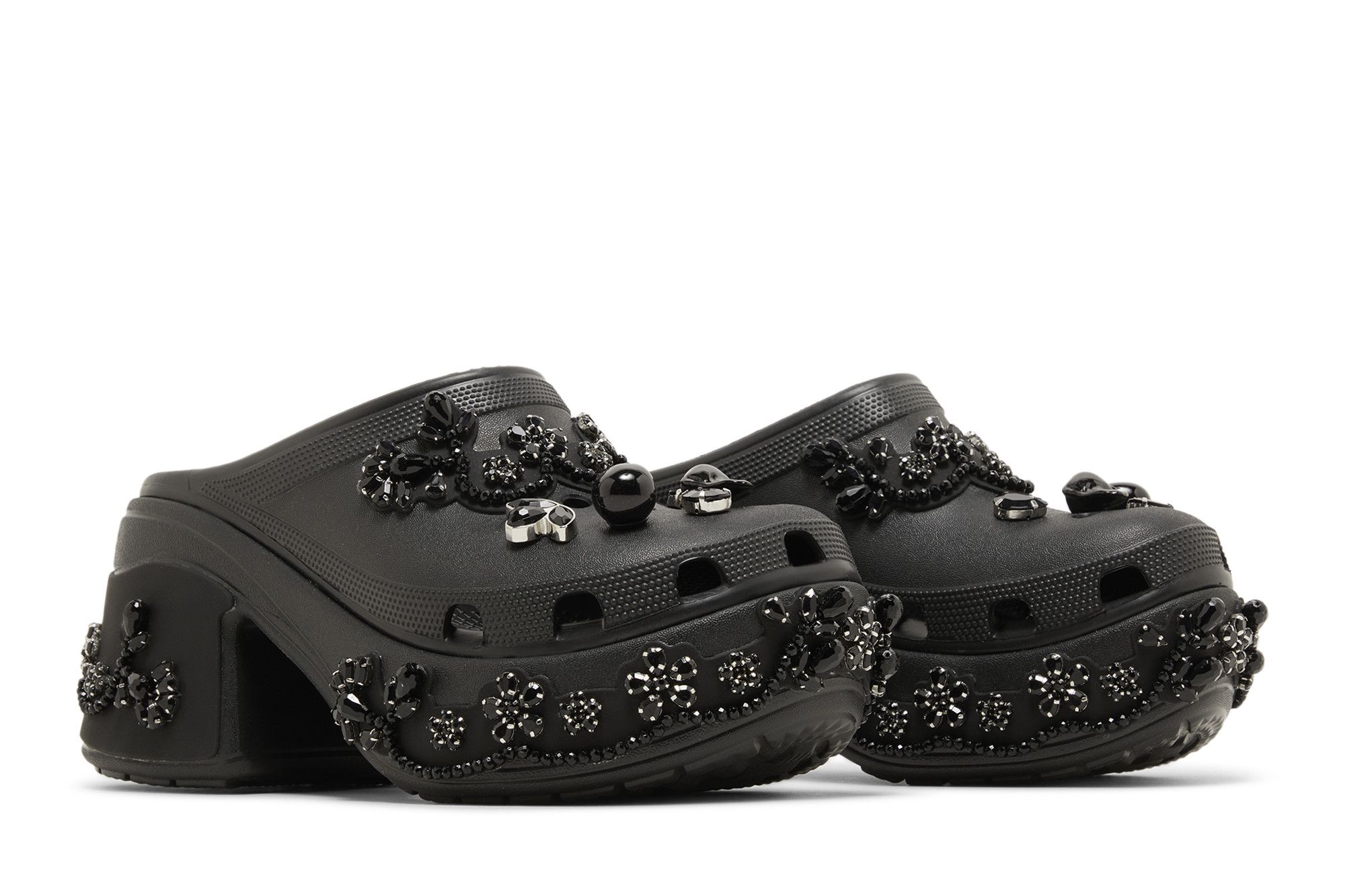 Buy Simone Rocha x Siren Clog 'Black' - 210142 001 | GOAT Buy Simone Rocha x Siren Clog 'Black' - 210142 001 | GOAT