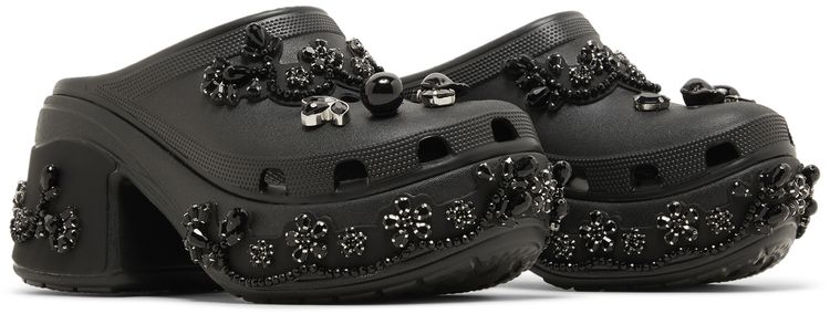 Simone Rocha x Crocs Siren Clog Black