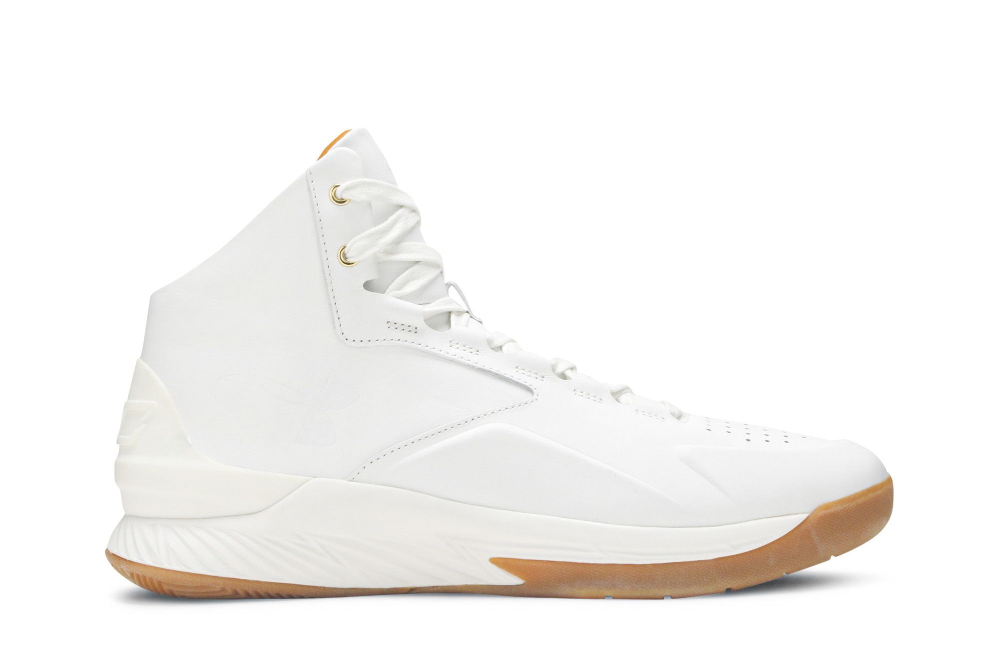 Buy Curry 1 Lux Mid Leather White Gum 1298700 100 GOAT CA