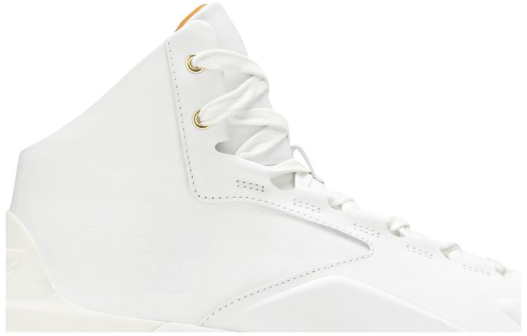 Under Armour Curry 1 Lux Mid Leather White Gum