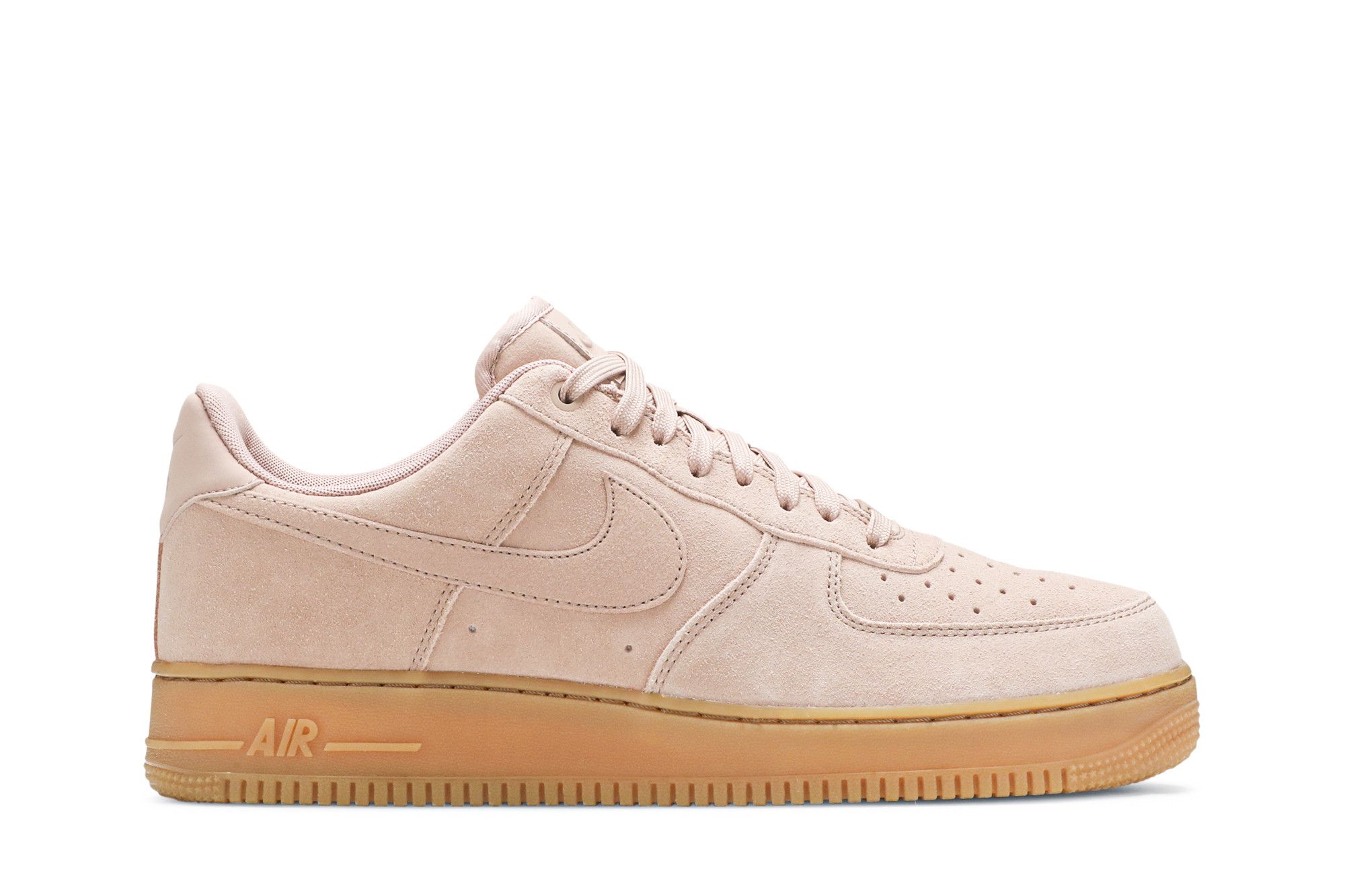 Light pink suede air force 1 shop