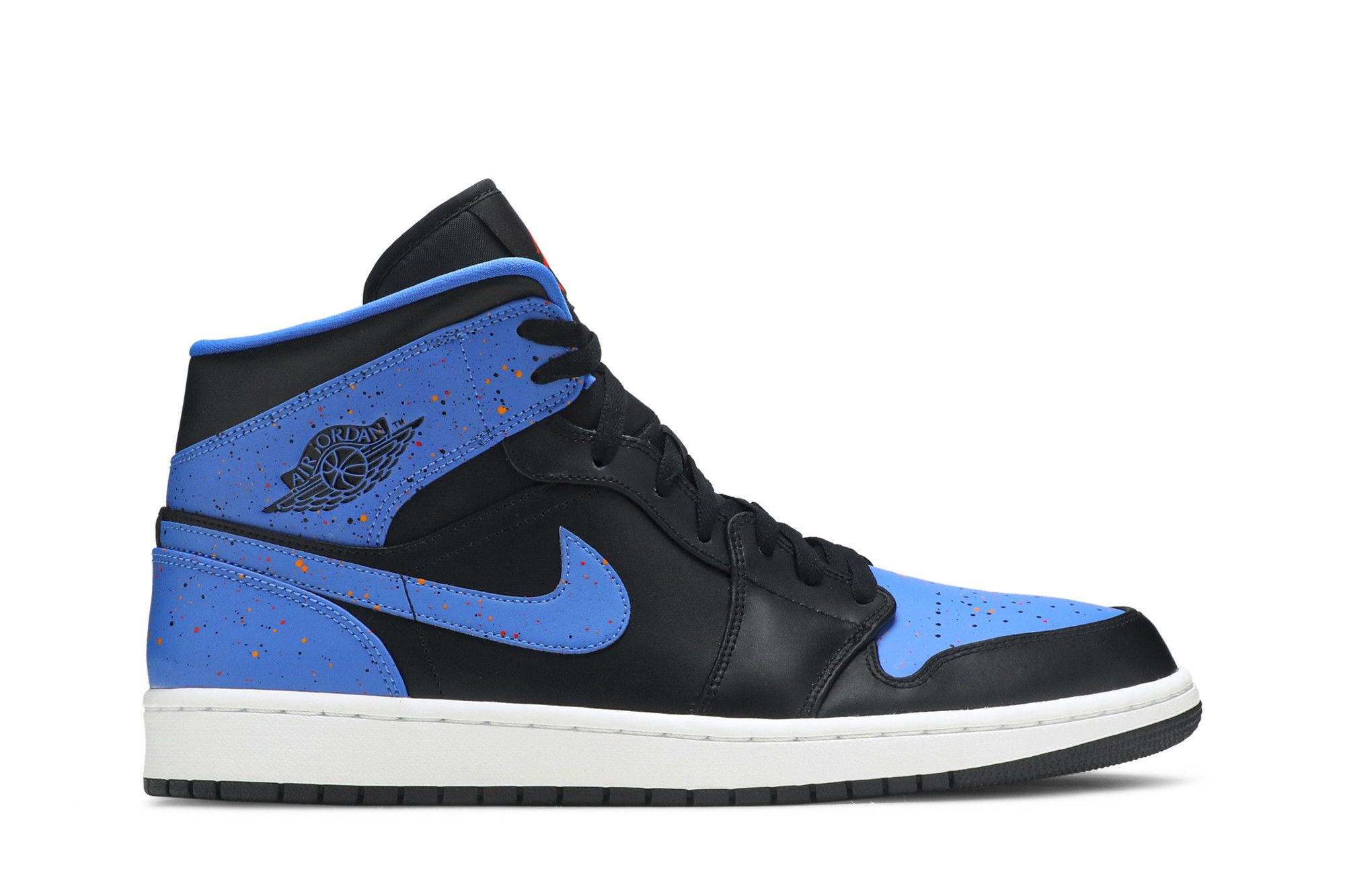 Buy Air Jordan 1 Mid Royal Splatter 554724 048 GOAT UK
