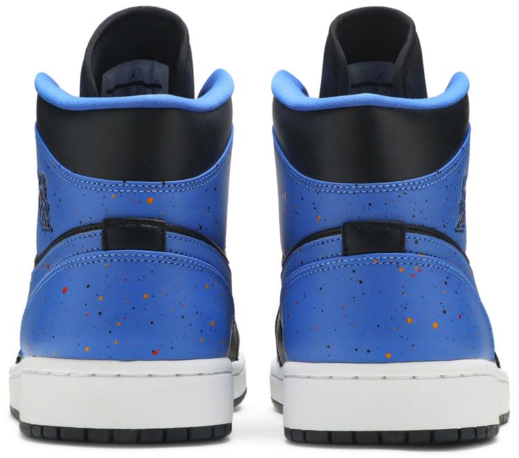Air Jordan 1 Mid Royal Splatter