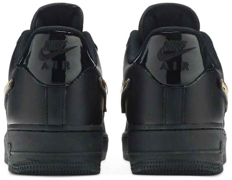 Nike Air Force 1 Low 07 LV8 Removable Swoosh   Black Gold