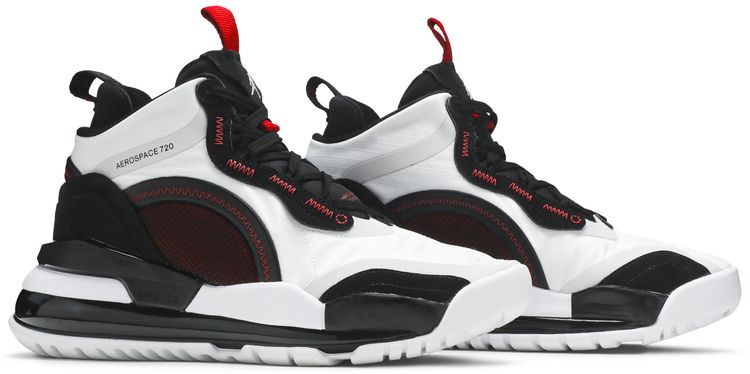 Jordan Aerospace 720 White Black Gym Red