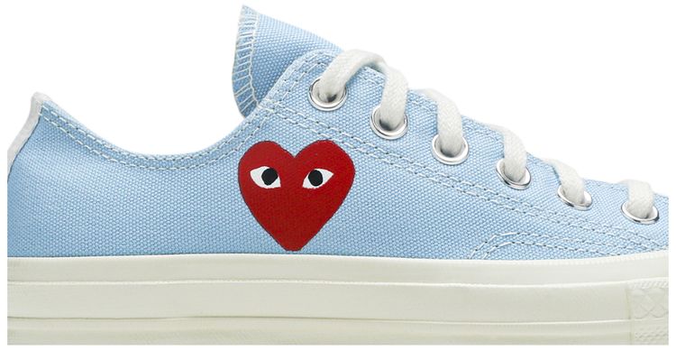 Comme des Garcons PLAY x Converse Chuck 70 Low Bright Blue