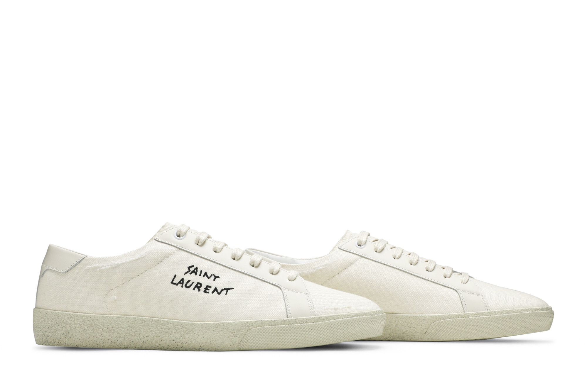 SAINT LAURENT- Court Classic コートクラシックSL/06スニーカー Court Classic SL/06 sneakers in white - Saint Laurent