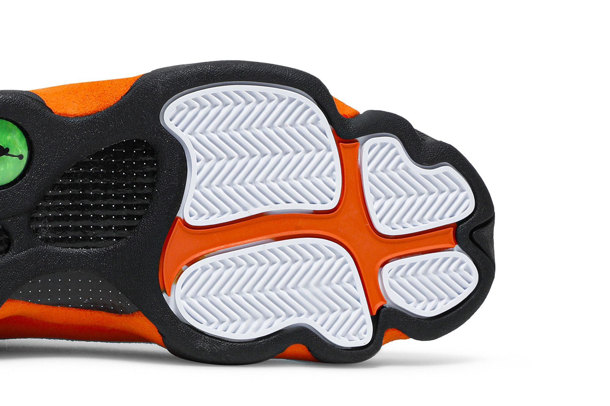 Jordan 13 blue and orange best sale